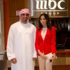 Moein Al Bastaki with celebrities