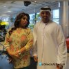 Moein Al Bastaki with celebrities