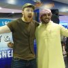 Moein Al Bastaki with celebrities